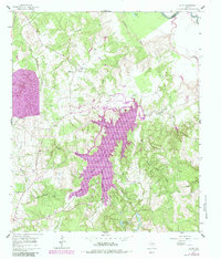 Download a high-resolution, GPS-compatible USGS topo map for Young, TX (1983 edition)