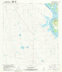 preview thumbnail of historical topo map of Zapata County, TX in 1979