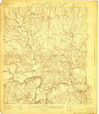 1928 Map of Zavalla 3-c