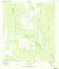 preview thumbnail of historical topo map of La Salle County, TX in 1968