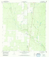 preview thumbnail of historical topo map of La Salle County, TX in 1968