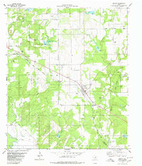Download a high-resolution, GPS-compatible USGS topo map for Zephyr, TX (1980 edition)