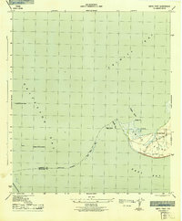 Download a high-resolution, GPS-compatible USGS topo map for Smith Point, TX (1954 edition)