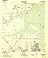 1943 Map of Texas City