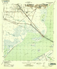 Download a high-resolution, GPS-compatible USGS topo map for Virginia Point, TX (1943 edition)