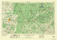 1958 Map of Abilene