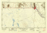 1953 Map of El Paso