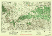 1958 Map of Fort Davis, TX