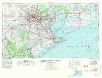 preview thumbnail of historical topo map of Houston, TX in 1975