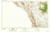 1965 Map of Marfa, TX