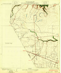 preview thumbnail of historical topo map of Galveston County, TX in 1932