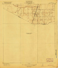 1920 Map of Almeda