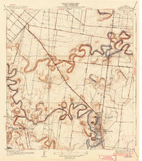 1936 Map of Barreda