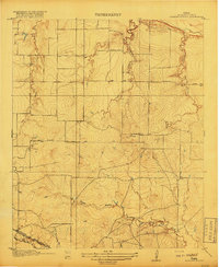 1918 Map of Barwise School