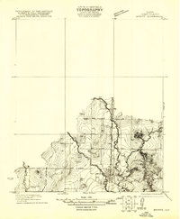 Download a high-resolution, GPS-compatible USGS topo map for Bronte, TX (1921 edition)