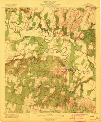 Download a high-resolution, GPS-compatible USGS topo map for Buckholts, TX (1912 edition)