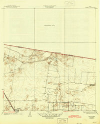 1932 Map of Willacy County, TX, 1945 Print