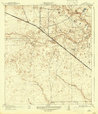 preview thumbnail of historical topo map of Harris County, TX in 1918