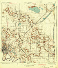 1936 Map of East Brownsville, 1943 Print