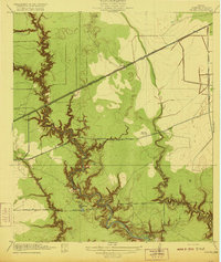 preview thumbnail of historical topo map of Harris County, TX in 1920