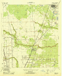 Download a high-resolution, GPS-compatible USGS topo map for Humble, TX (1946 edition)
