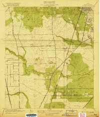 Download a high-resolution, GPS-compatible USGS topo map for Humble, TX (1919 edition)