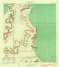 preview thumbnail of historical topo map of Cameron County, TX in 1934