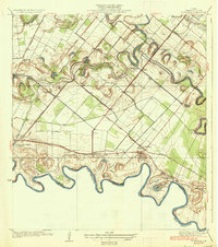 preview thumbnail of historical topo map of La Paloma, TX in 1936