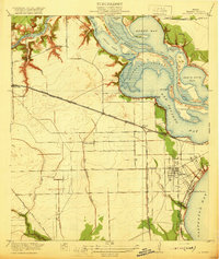 preview thumbnail of historical topo map of La Porte, TX in 1920