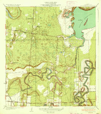preview thumbnail of historical topo map of Cameron County, TX in 1936