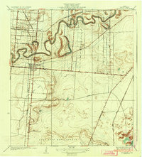 1936 Map of Los Fresnos, TX