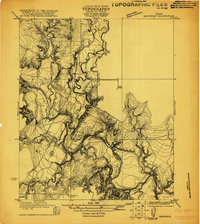 Download a high-resolution, GPS-compatible USGS topo map for Maverick, TX (1921 edition)