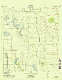 Download a high-resolution, GPS-compatible USGS topo map for Nolte, TX (1945 edition)