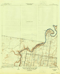 Download a high-resolution, GPS-compatible USGS topo map for Paso Real, TX (1945 edition)