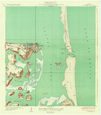 Download a high-resolution, GPS-compatible USGS topo map for Port Isabel, TX (1934 edition)