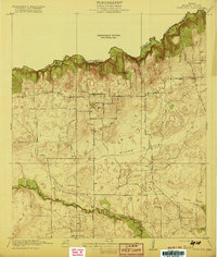 preview thumbnail of historical topo map of Harris County, TX in 1920