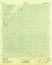Download a high-resolution, GPS-compatible USGS topo map for San Luis Pass, TX (1943 edition)