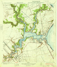 1932 Map of Seabrook
