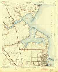 1932 Map of Texarkana, 1944 Print