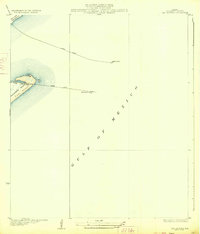 Download a high-resolution, GPS-compatible USGS topo map for The Jetties, TX (1933 edition)
