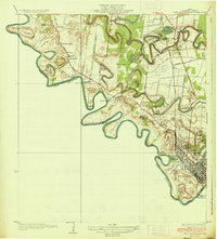Download a high-resolution, GPS-compatible USGS topo map for West Brownsville, TX (1936 edition)