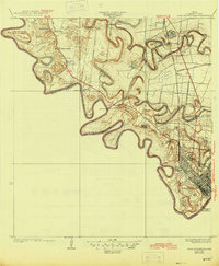 Download a high-resolution, GPS-compatible USGS topo map for West Brownsville, TX (1945 edition)