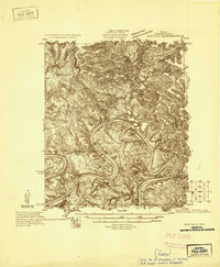 preview thumbnail of historical topo map of Travis County, TX in 1930