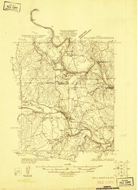 Download a high-resolution, GPS-compatible USGS topo map for Ballinger 3-d, TX (1925 edition)