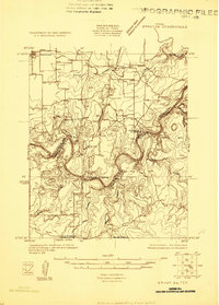 preview thumbnail of historical topo map of Coleman County, TX in 1924