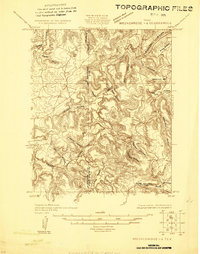 preview thumbnail of historical topo map of Palo Pinto County, TX in 1924