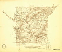 Download a high-resolution, GPS-compatible USGS topo map for Burnet 3-b, TX (1925 edition)