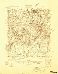 1925 Map of Burnet 3-d