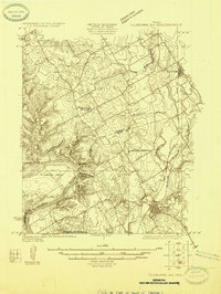 preview thumbnail of historical topo map of Johnson County, TX in 1924