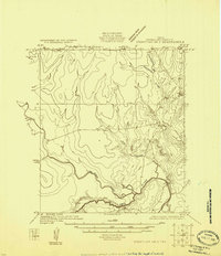 preview thumbnail of historical topo map of McMullen County, TX in 1925